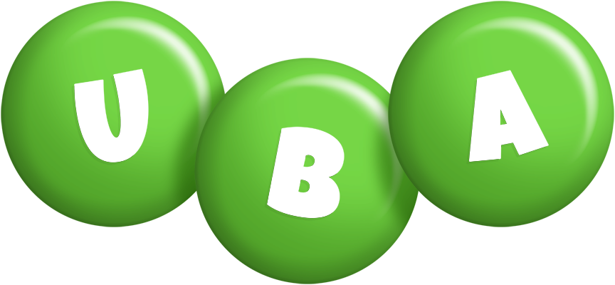 Uba candy-green logo