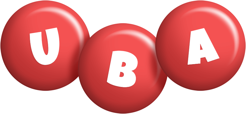 Uba candy-red logo