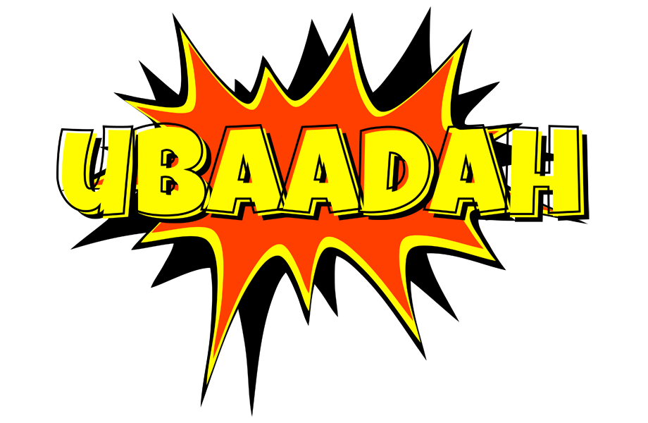Ubaadah bazinga logo