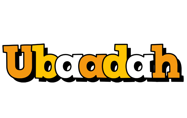 Ubaadah cartoon logo