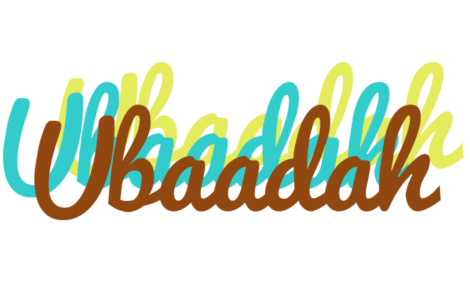 Ubaadah cupcake logo