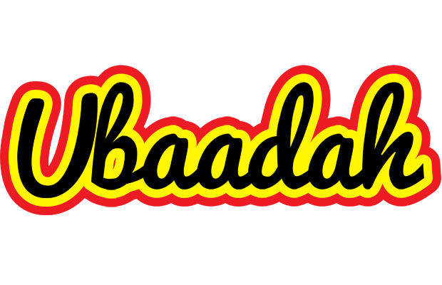 Ubaadah flaming logo