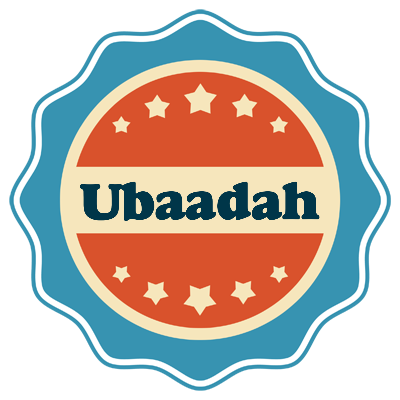 Ubaadah labels logo