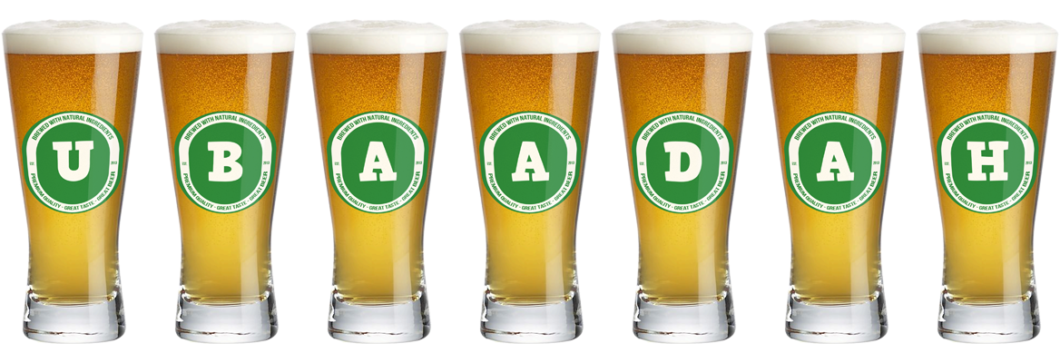 Ubaadah lager logo