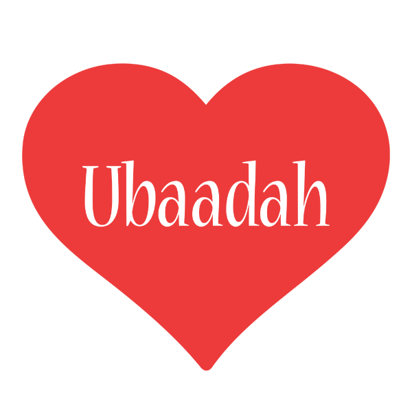 Ubaadah love logo