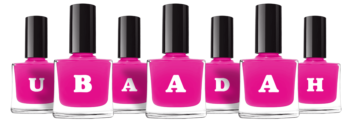 Ubaadah nails logo