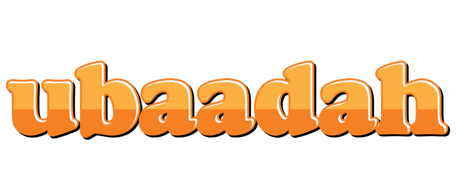 Ubaadah orange logo