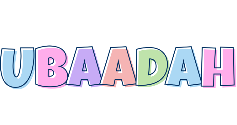 Ubaadah pastel logo