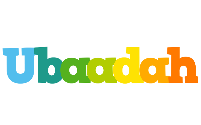 Ubaadah rainbows logo