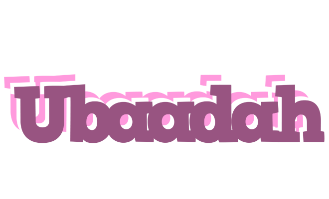 Ubaadah relaxing logo
