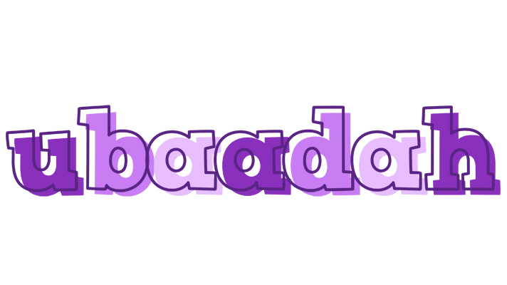 Ubaadah sensual logo