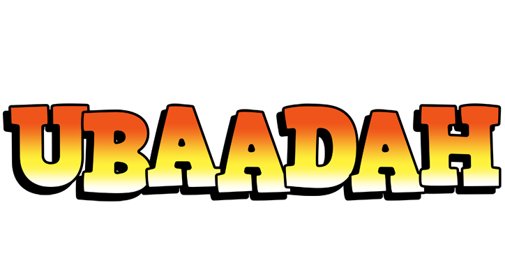 Ubaadah sunset logo