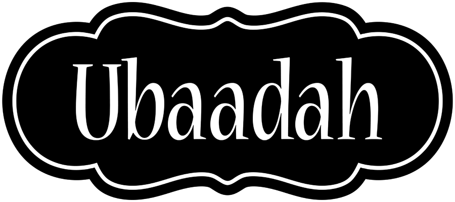 Ubaadah welcome logo