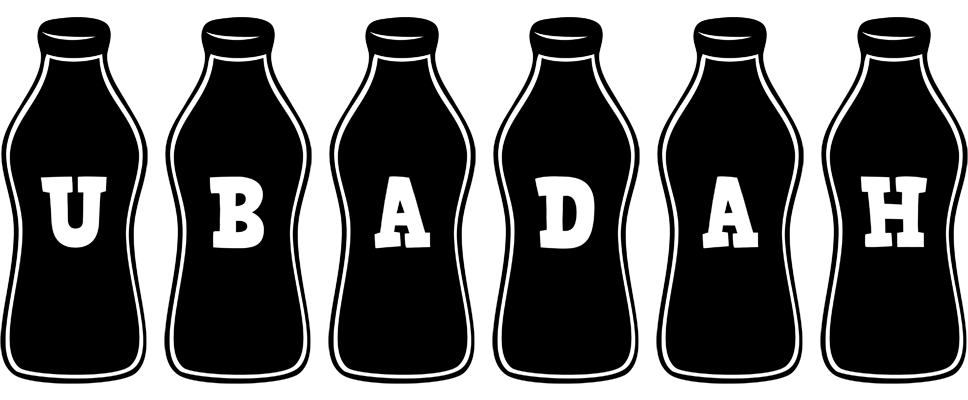 Ubadah bottle logo
