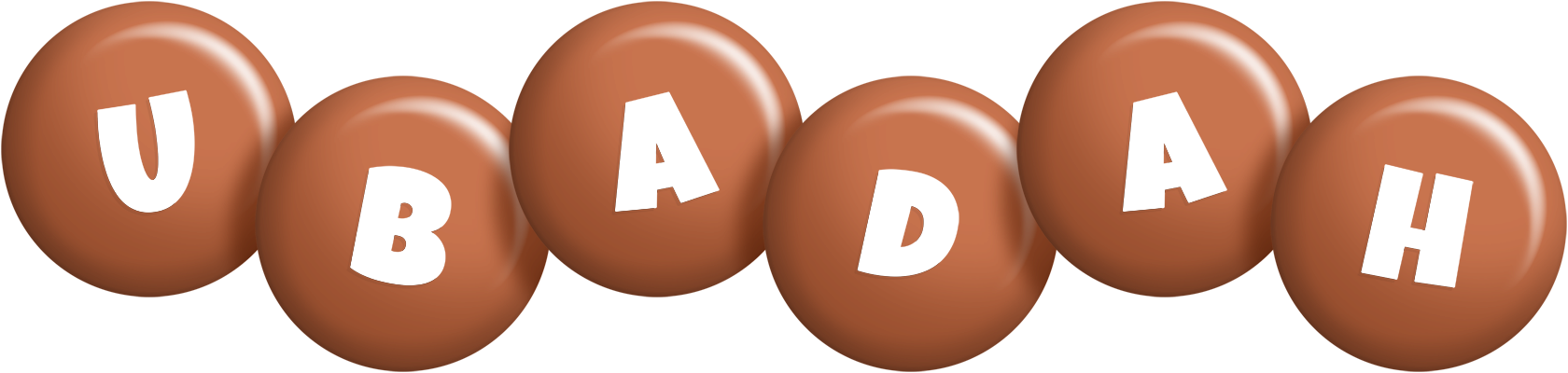 Ubadah candy-brown logo