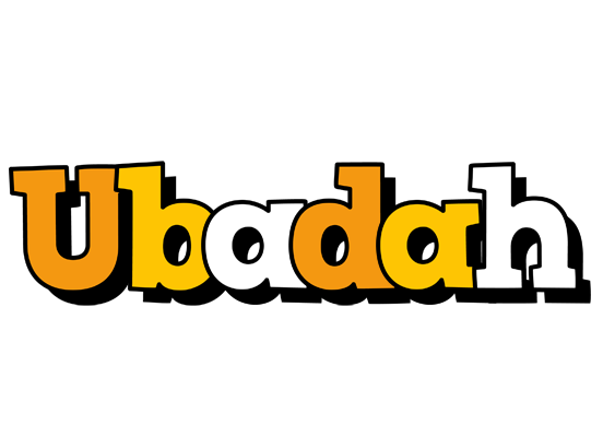 Ubadah cartoon logo