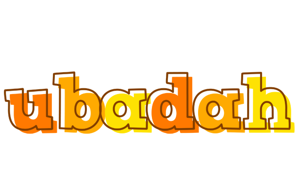Ubadah desert logo