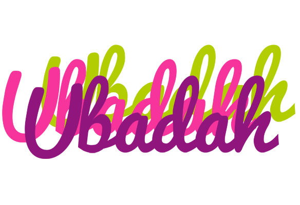 Ubadah flowers logo