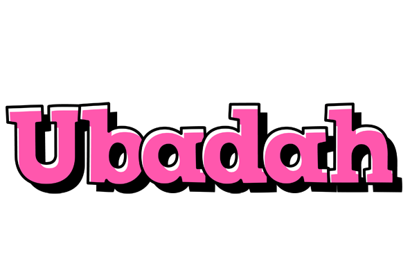 Ubadah girlish logo
