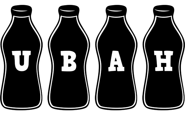 Ubah bottle logo