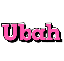 Ubah girlish logo