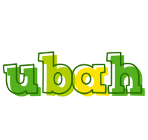 Ubah juice logo