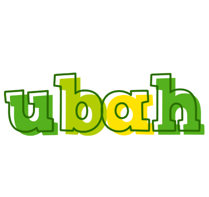 Ubah juice logo