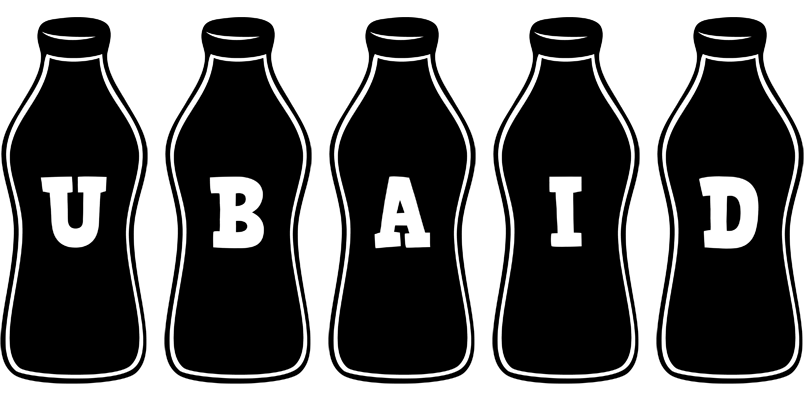 Ubaid bottle logo