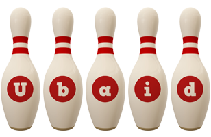 Ubaid bowling-pin logo