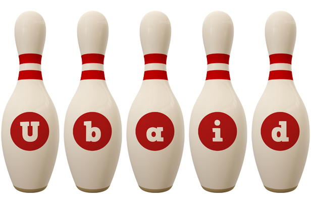 Ubaid bowling-pin logo