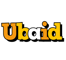 Ubaid cartoon logo