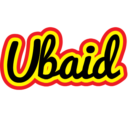 Ubaid flaming logo