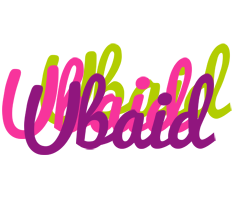 Ubaid flowers logo