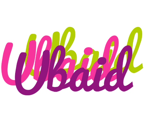 Ubaid flowers logo