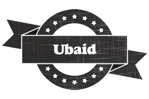 Ubaid grunge logo