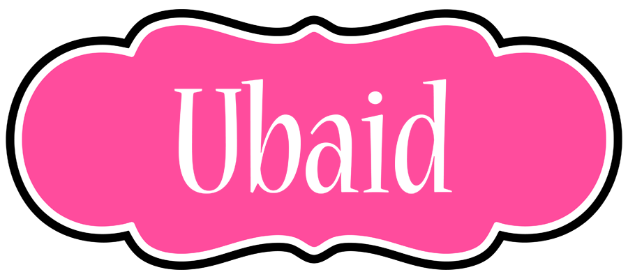 Ubaid invitation logo