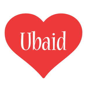 Ubaid love logo