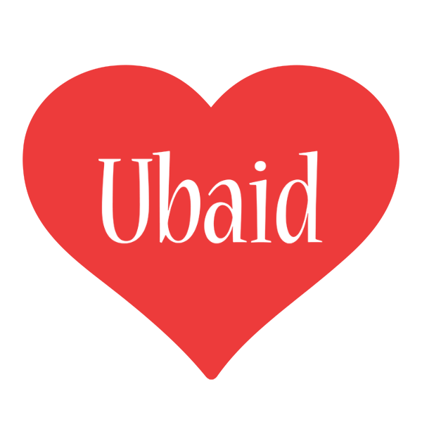 Ubaid love logo