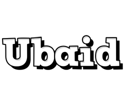 Ubaid snowing logo