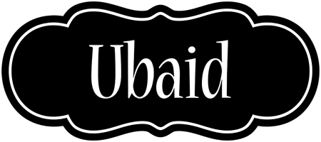 Ubaid welcome logo