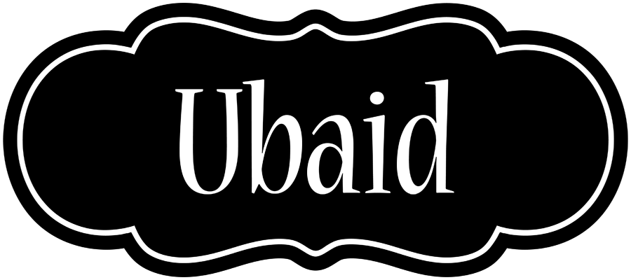 Ubaid welcome logo