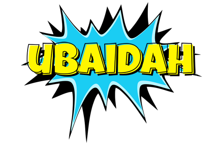 Ubaidah amazing logo