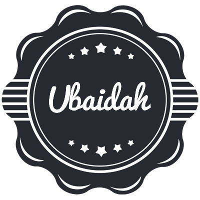 Ubaidah badge logo