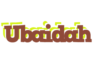 Ubaidah caffeebar logo