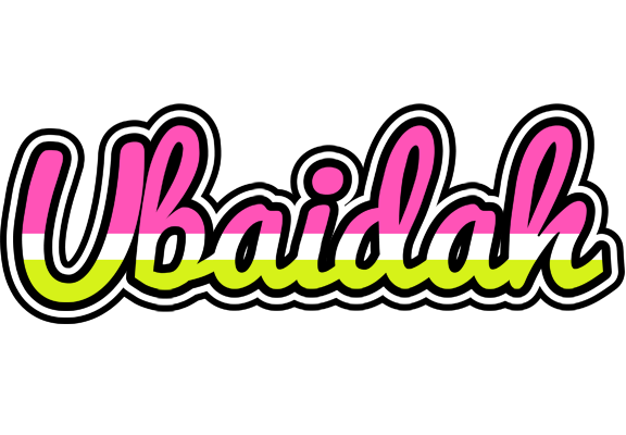 Ubaidah candies logo