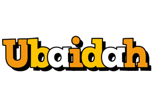 Ubaidah cartoon logo