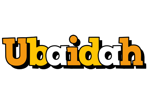 Ubaidah cartoon logo