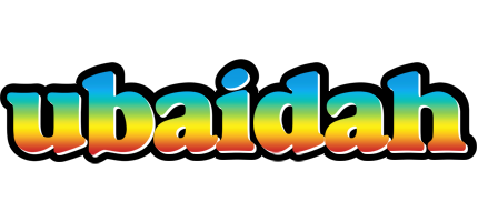 Ubaidah color logo