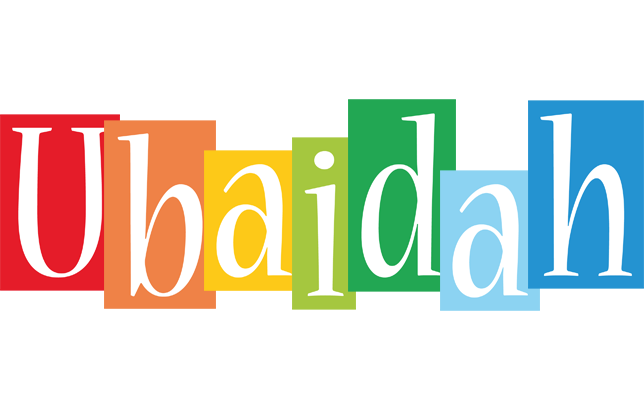 Ubaidah colors logo