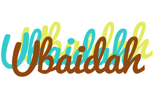 Ubaidah cupcake logo